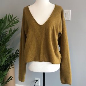 Free people cashmere sweater.